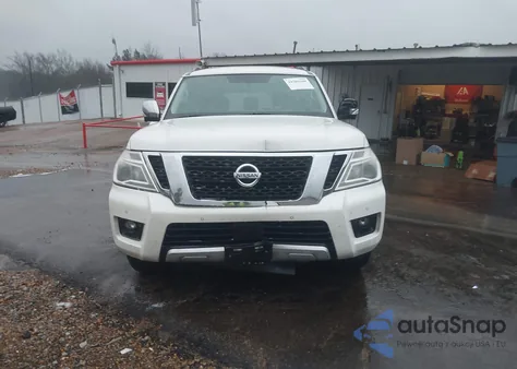 2018 Nissan Armada Sl из США, поврежденный, VIN JN8AY2ND6J9050732